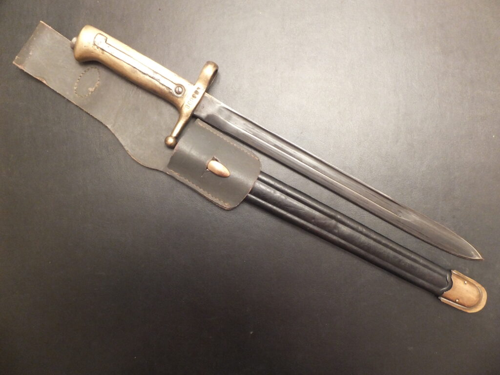 Baïonnette italienne modèle 1870-87-16 ersatz bayonet, italian bayonet, bayonet, baionnetta italiana 