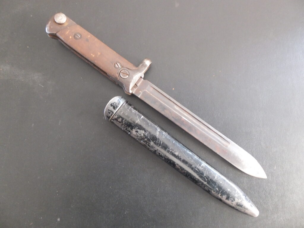 Baïonnette italienne modèle 1938 2ème type carcano bayonet, italian bayonet, bayonet, baionnetta italiana