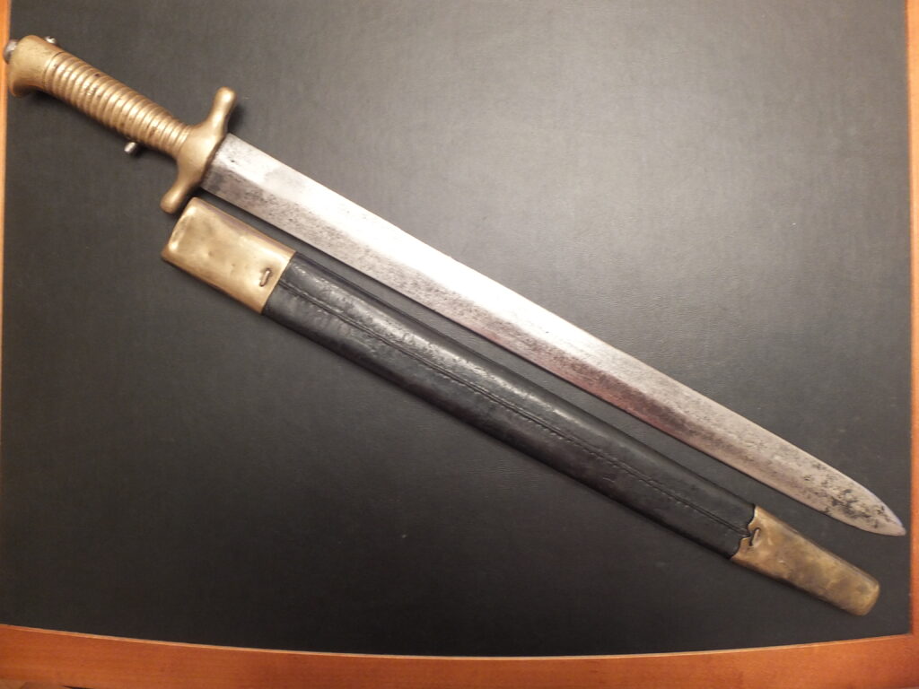 Baïonnette italienne modèle 1844 bayonet, italian bayonet, bayonet, baionnetta italiana Piemont