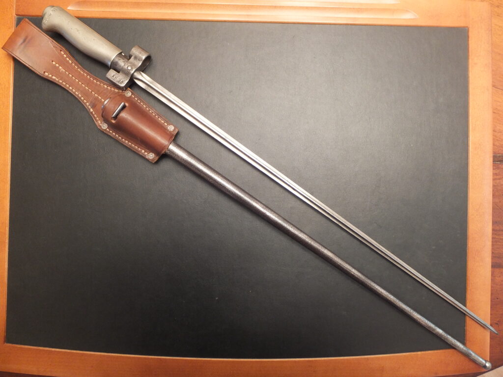 Baïonnette WZ86/93 à partir du modèle M1886-15 Français polish bayonet Baionetta bayonet 