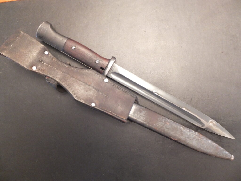 baïonnette Allemande K98, 84/98 3eme type german bayonet s/185g Elite diamant