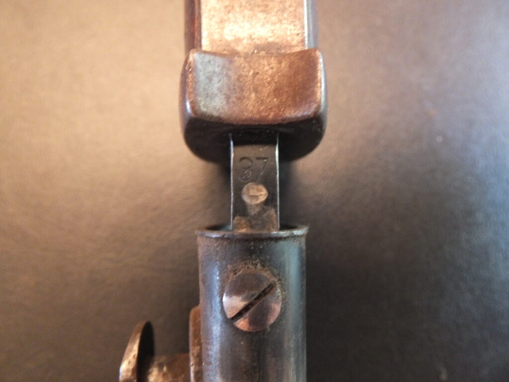 baïonnette Allemande K98, 84/98 3eme type german bayonet s/185k RFV Elite diamant