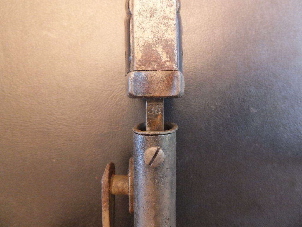 baïonnette Allemande K98, 84/98 3eme type german bayonet Elite diamant 38