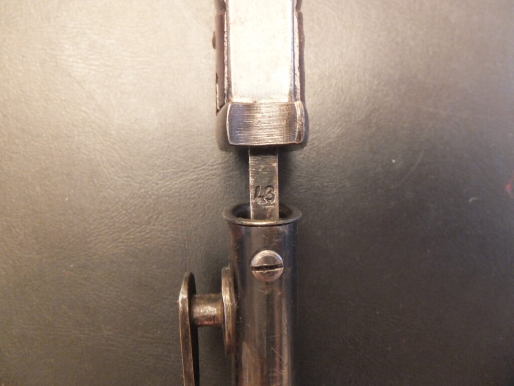 baïonnette Allemande K98, 84/98 3eme type german bayonet omc 43 bym 43 maschinenhaus Ferlach