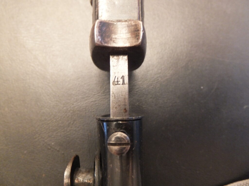 baïonnette Allemande K98, 84/98 3eme type german bayonet omc 41 bym 41 maschinenhaus Ferlach