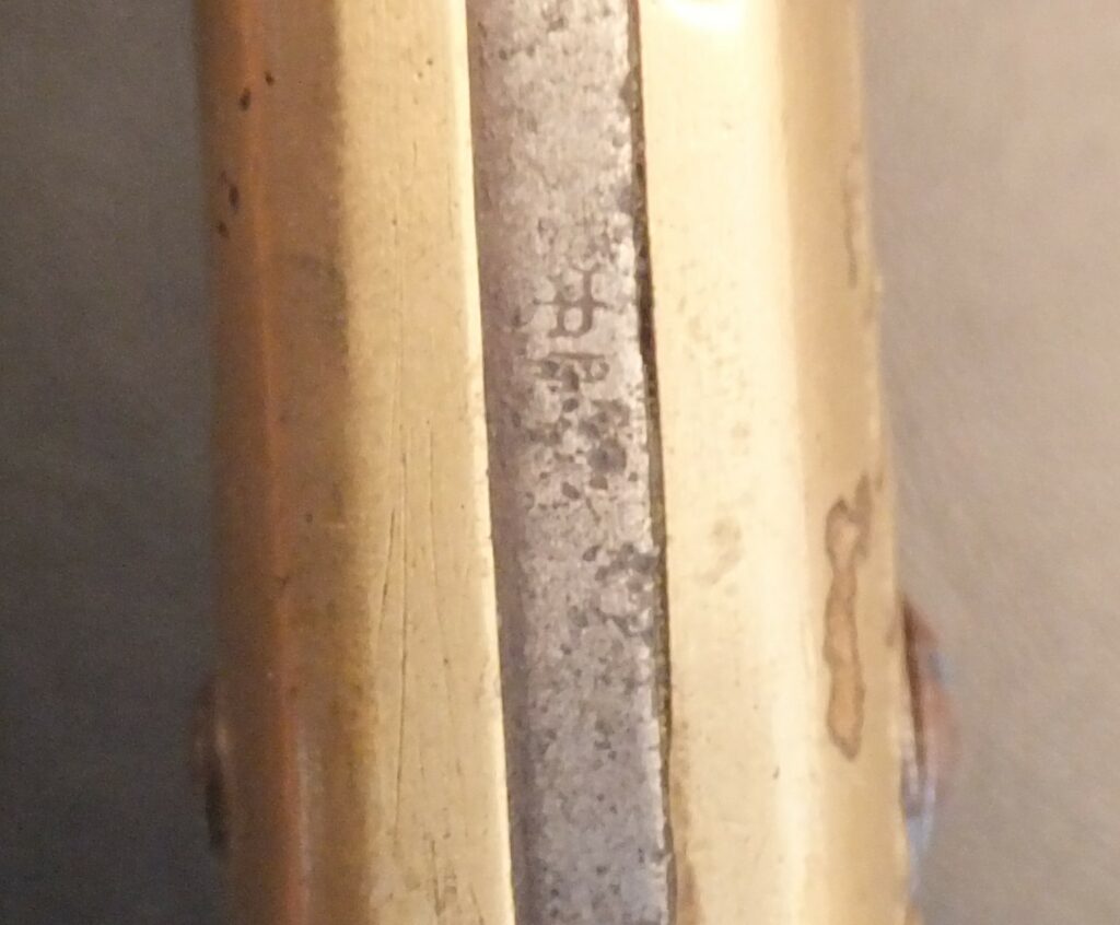 Baïonnette PFM 71  bayonet, german bayonet, bayonet, baionnette Allemande dents de scie sawback