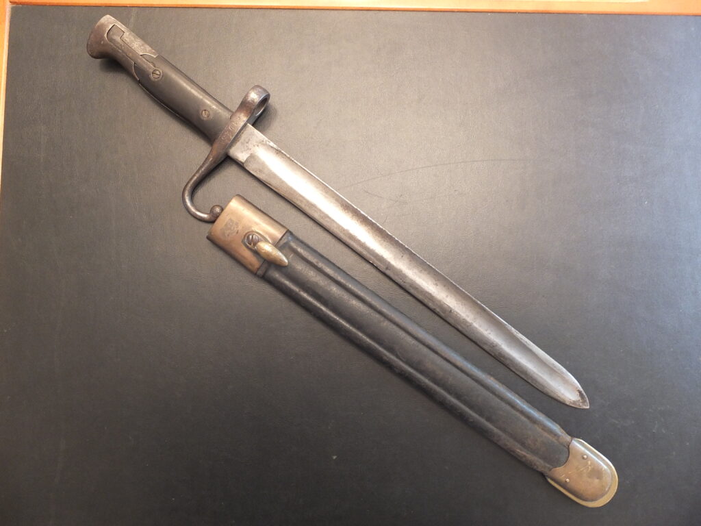 Baïonnette italienne modèle 1870-87-16 bayonet, italian bayonet, bayonet, baionnetta italiana 