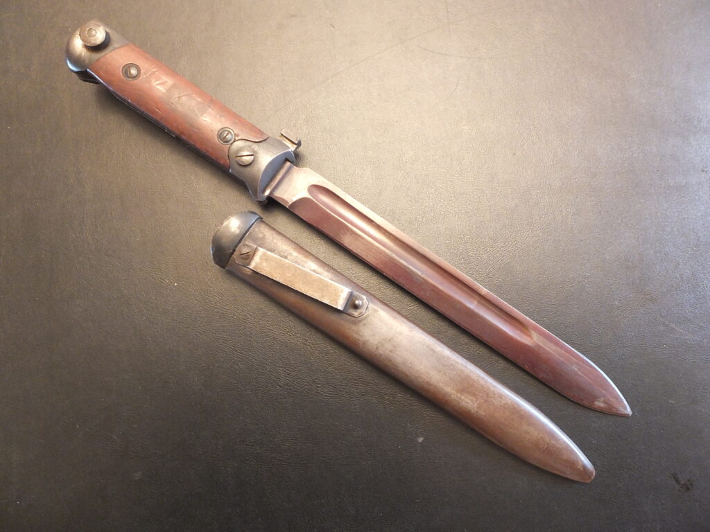 Baïonnette italienne modèle 1938 Beretta bayonet, italian bayonet, bayonet, baionnetta italiana