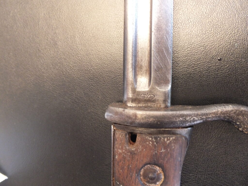 Baïonnette S. 98 n.A.  bayonet, german bayonet, Mauser , bayonet, baionnette Allemande, langue de carpe