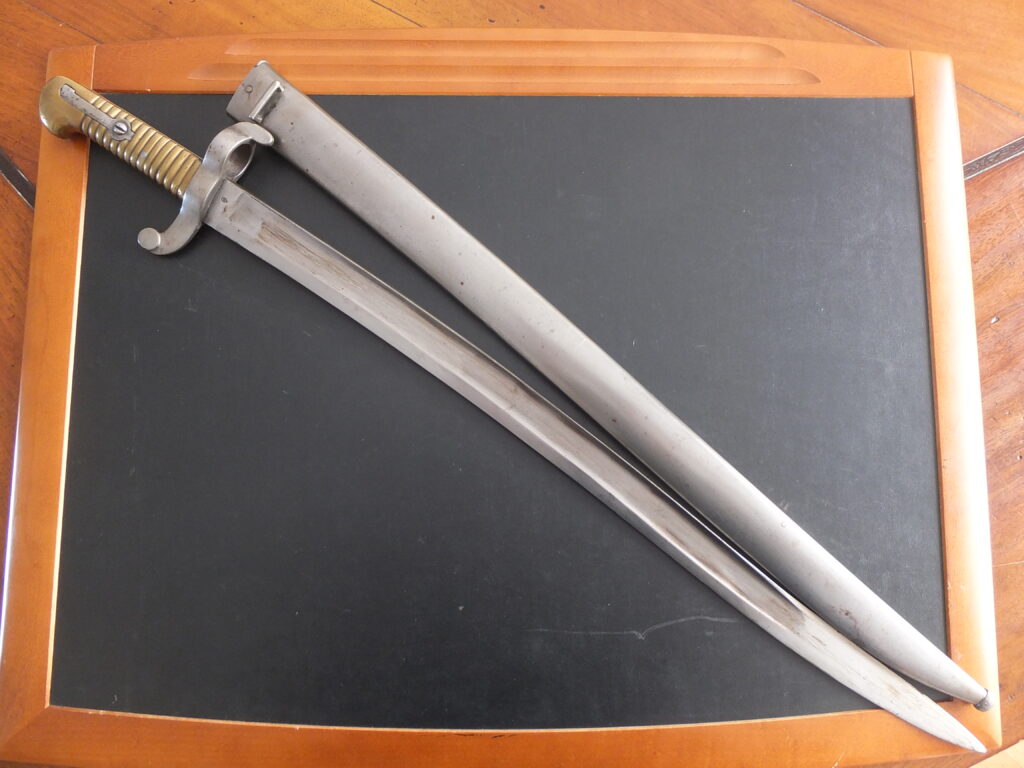 Baïonnette italienne modèle 1850 bayonet, italian bayonet, bayonet, baionnetta italiana chasseurs napolitains