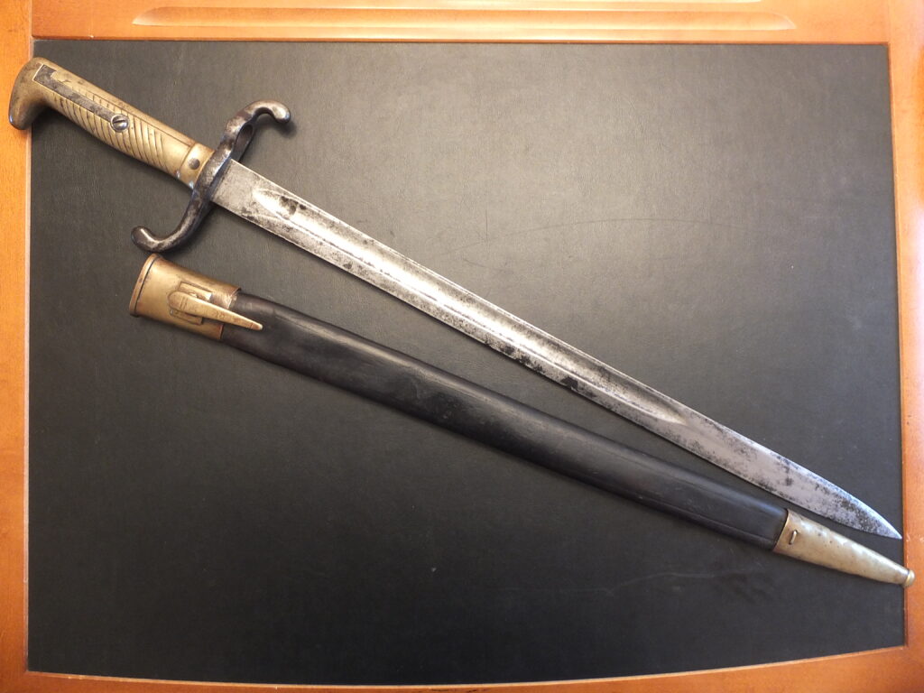 Baïonnette 1871  bayonet, german bayonet, bayonet, baionnette Allemande M71