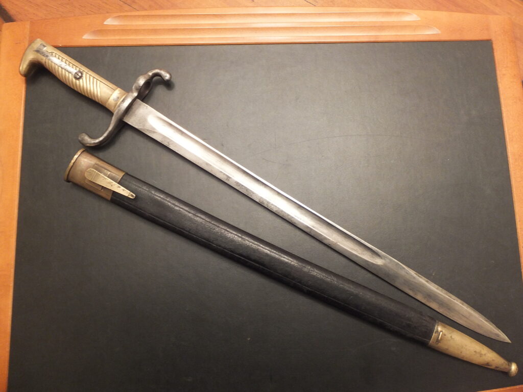 Baïonnette 1871  bayonet, german bayonet, bayonet, baionnette Allemande M71