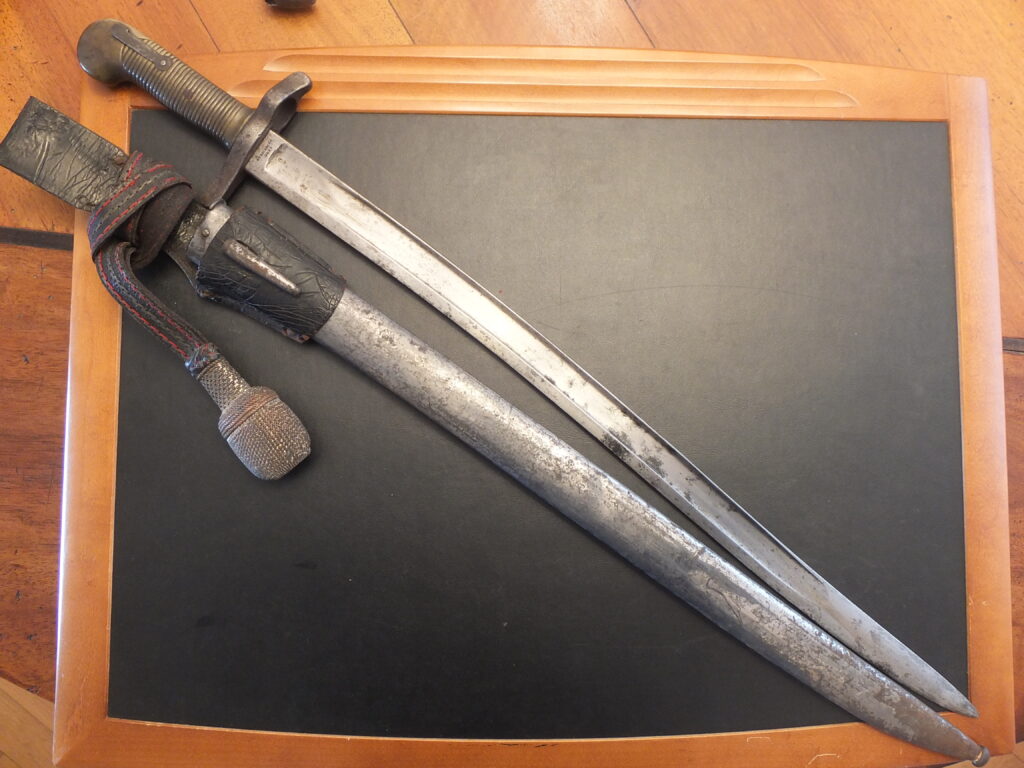 Baïonnette 1853/55  bayonet, german bayonet, bayonet, baionnette Allemande Baden Bade DUché de Bade