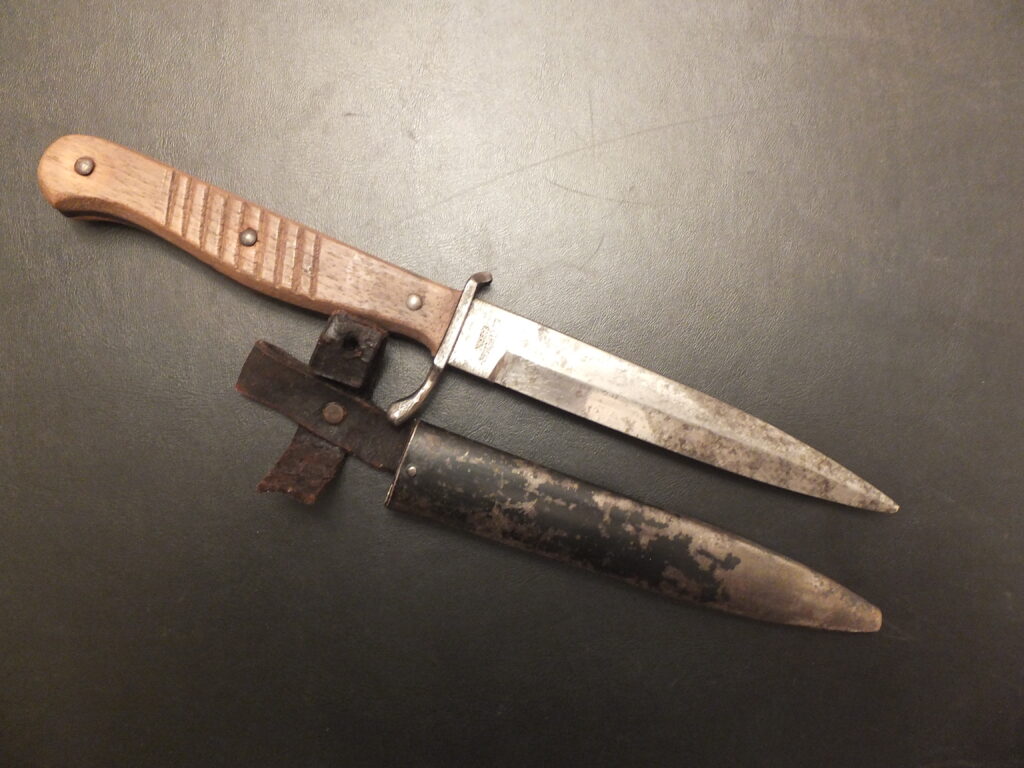 couteau de tranchée trench knife german ERN Wald Rheinl