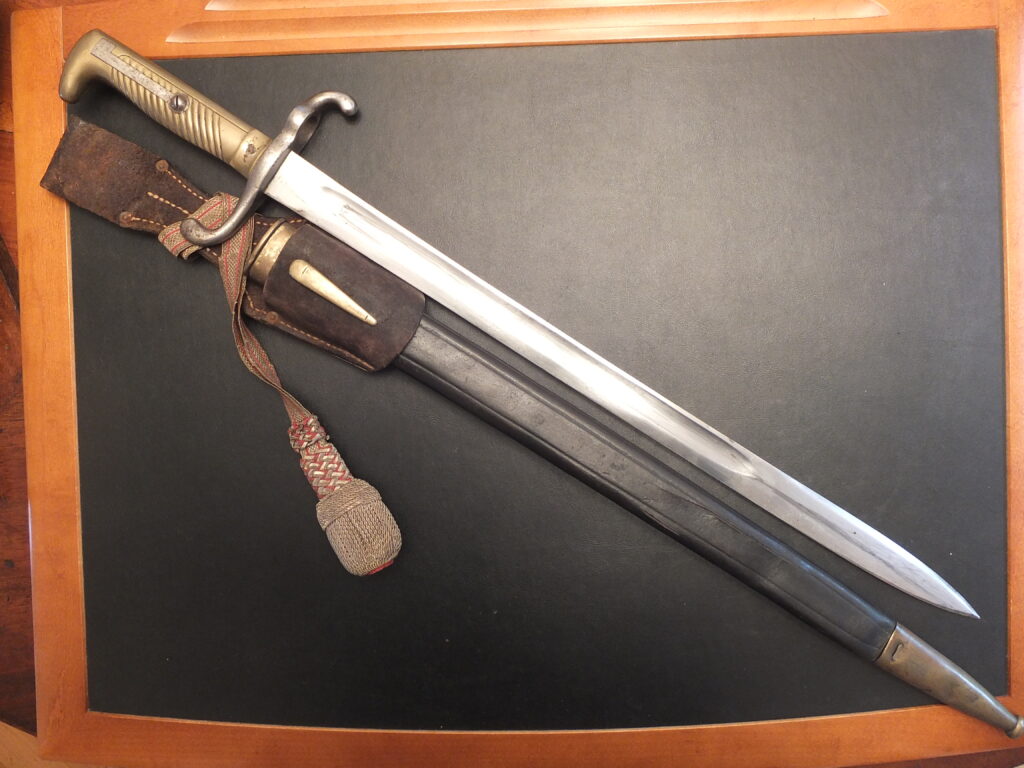 Baïonnette 1871  bayonet, german bayonet, bayonet, baionnette Allemande M71 