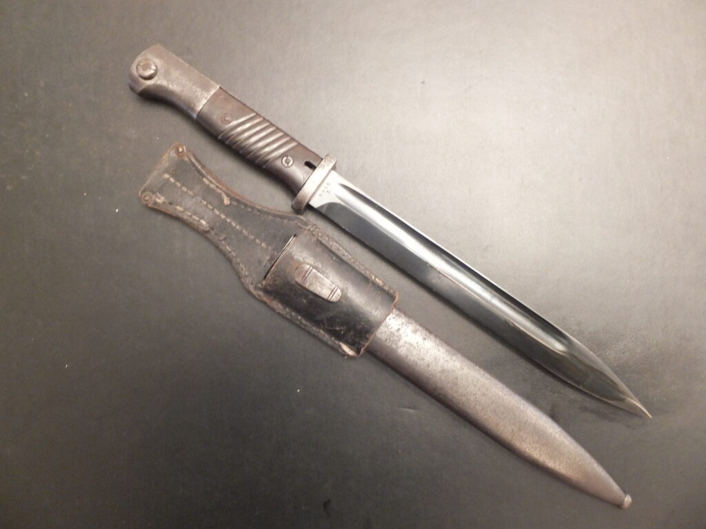 baïonnette Allemande K98, 84/98 3eme type german bayonet Elite diamant 40