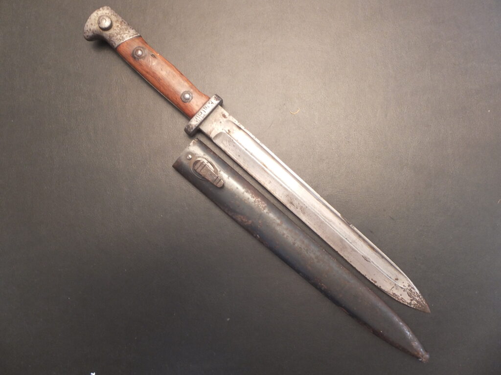 Baïonnette 1871/84  bayonet, german bayonet, bayonet, baionnette Allemande M71/84 aptiert