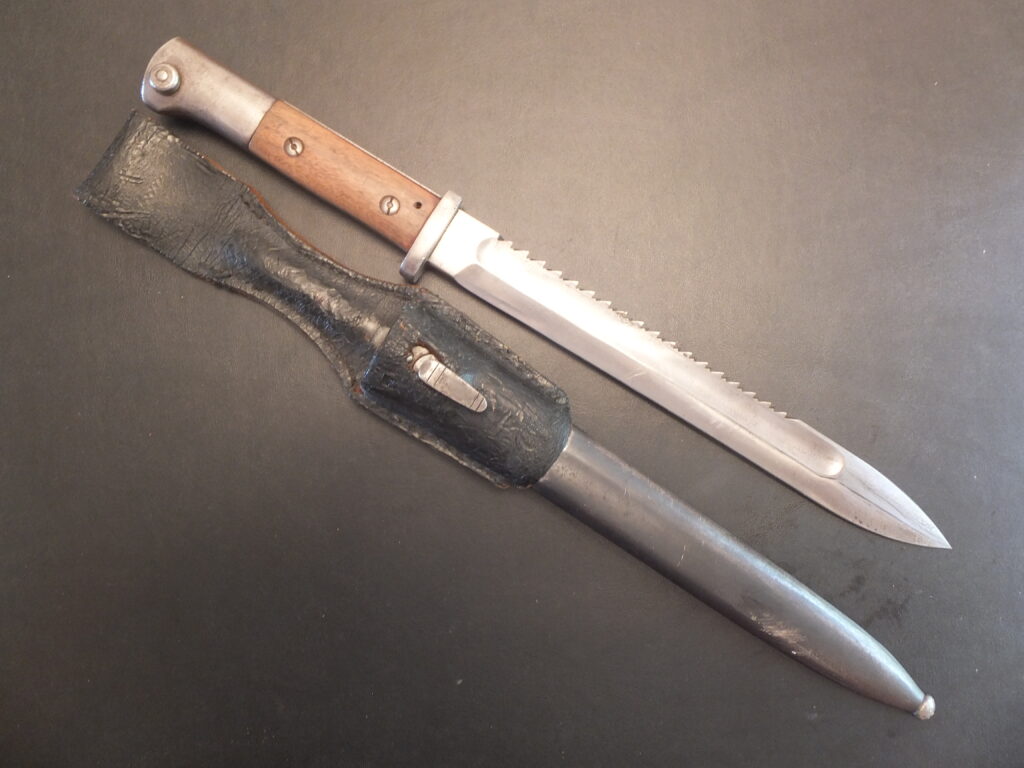 Baïonnette S. 84/98 n.A mS bayonet, german bayonet, Mauser , bayonet, baionnette Allemande, Sawback, dents de scie