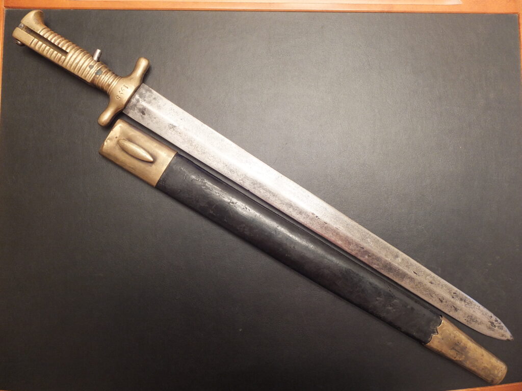 Baïonnette italienne modèle 1844 bayonet, italian bayonet, bayonet, baionnetta italiana Piemont