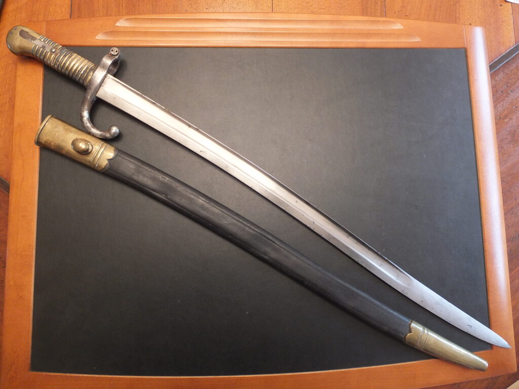 baïonnette belge M1868 belgian bayonet bajonett baionetta 