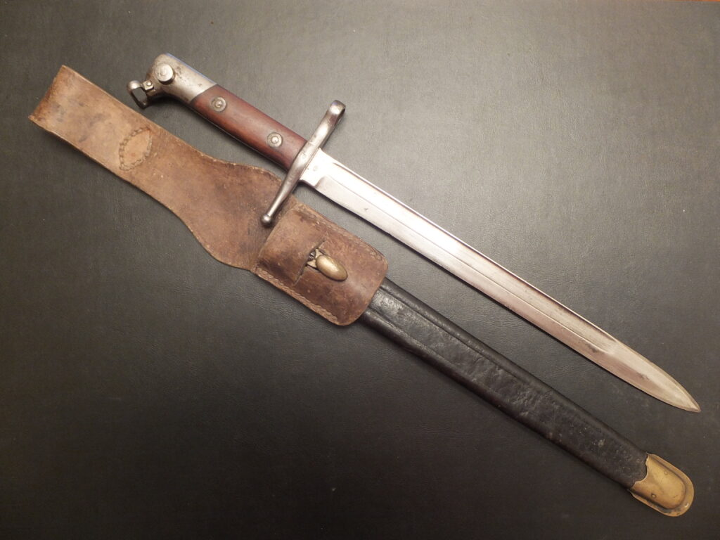 BaIonnette autrichienne baionette italienne modifiée Italian carcano 1891 osterreich bajonett Bayonet austrian Baionetta