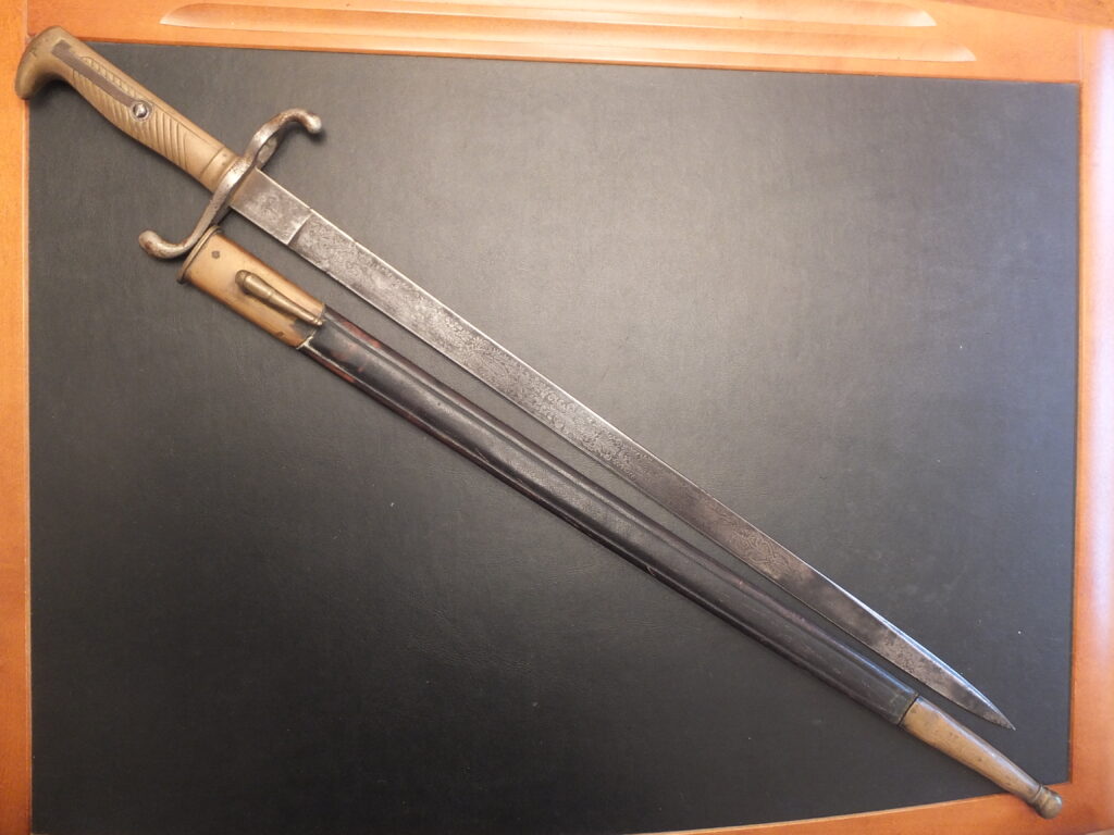 Baïonnette 1871  bayonet, german bayonet, bayonet, baionnette Allemande M71 privée