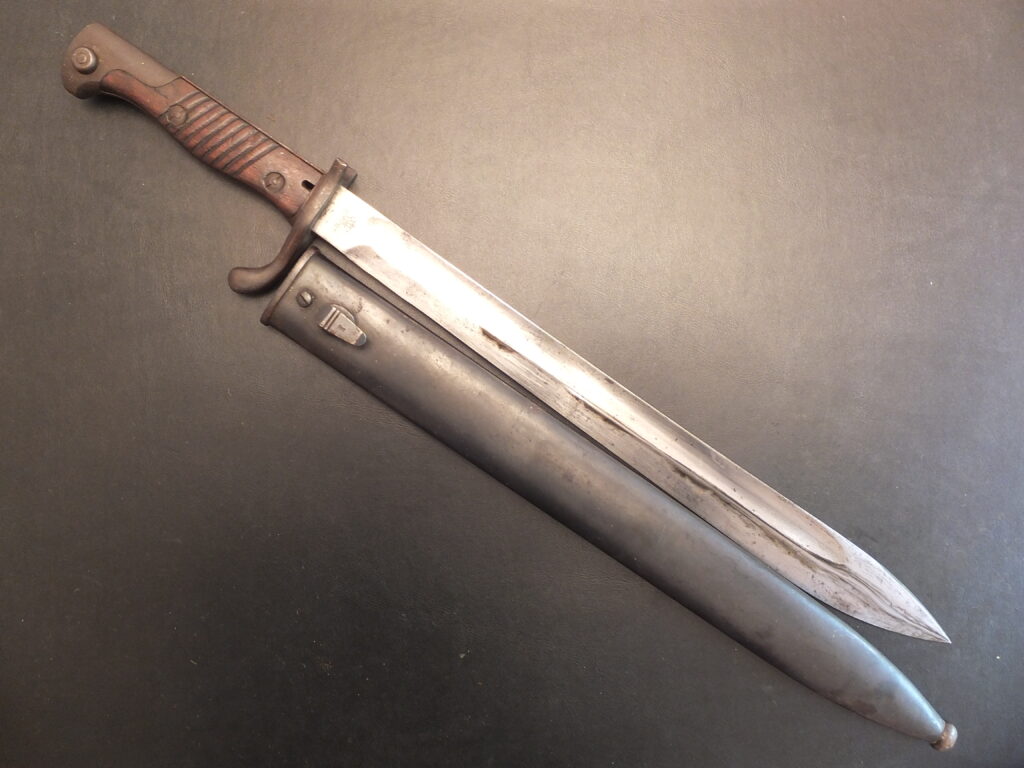 Baïonnette S. 98/05 a.A Trans. Burcher bayonet, german bayonet, Mauser , bayonet, baionnette génie