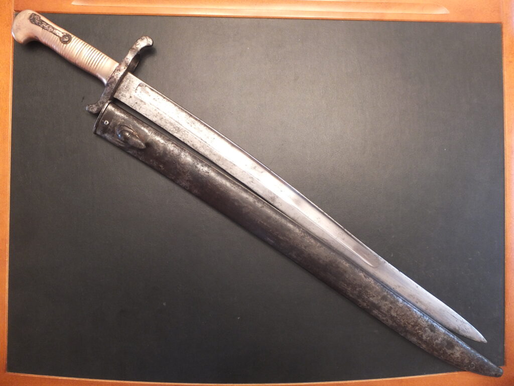 Baïonnette 1871 Gendarmerie Wurtemberg  bayonet, german bayonet, bayonet, baionnette Allemande à douille 