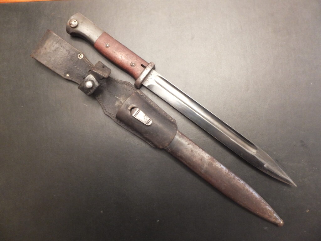 baïonnette Allemande K98, 84/98 3eme type german bayonet s/185 Elite diamant