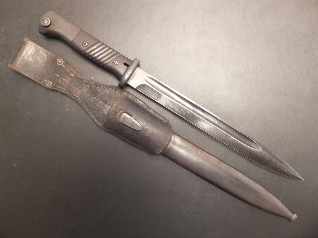 baïonnette Allemande K98, 84/98 3eme type german bayonet cqh  42 Clemen & Jung