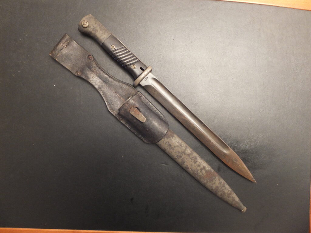 baïonnette Allemande K98, 84/98 3eme type german bayonet Elite diamant 38