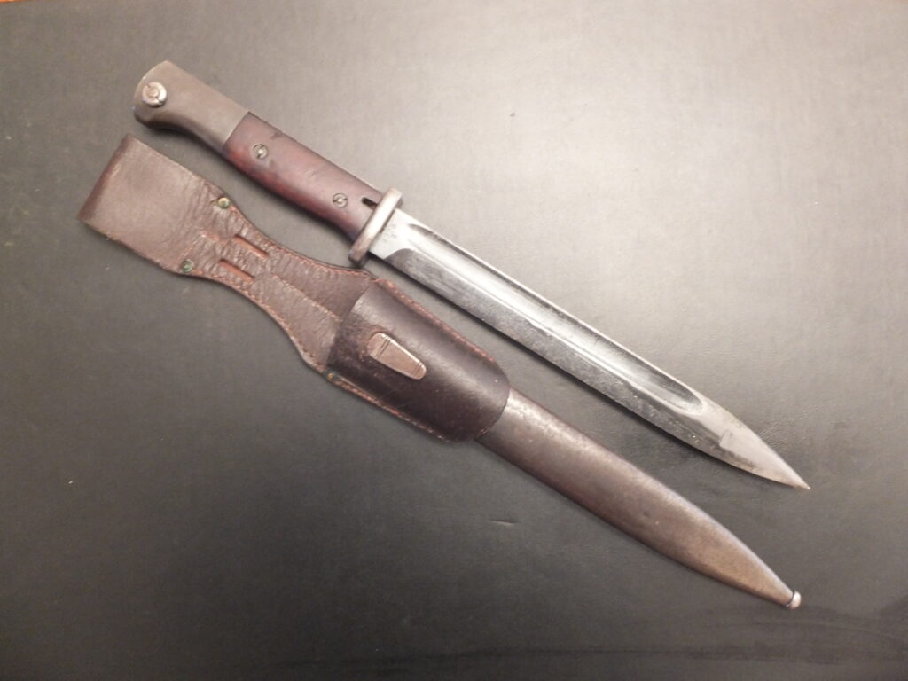 baïonnette Allemande K98, 84/98 3eme type german bayonet s/185 Elite diamant