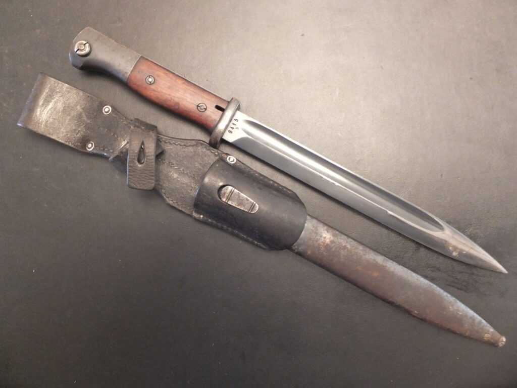 baïonnette Allemande K98, 84/98 3eme type german bayonet s/185g Elite diamant