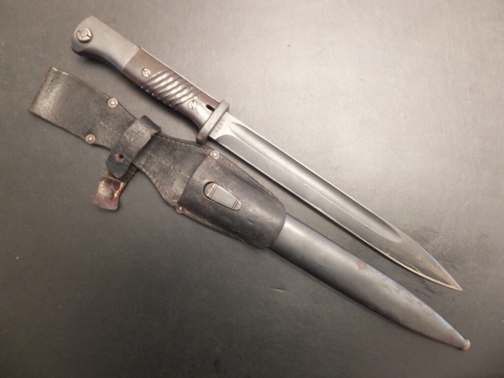 baïonnette Allemande K98, 84/98 3eme type german bayonet s/185k Elite diamant