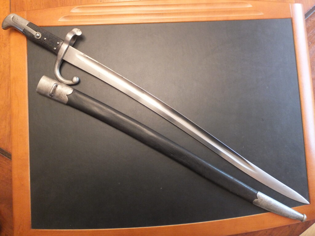 Baïonnette danoise M1867 1e type danish bayonet baionetta bajonett Danish