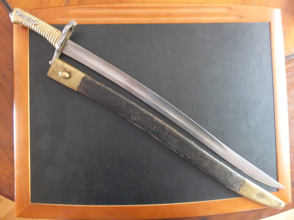 Baïonnette italienne modèle 1865 bayonet, italian bayonet, bayonet, baionnetta italiana chasseurs piemontais