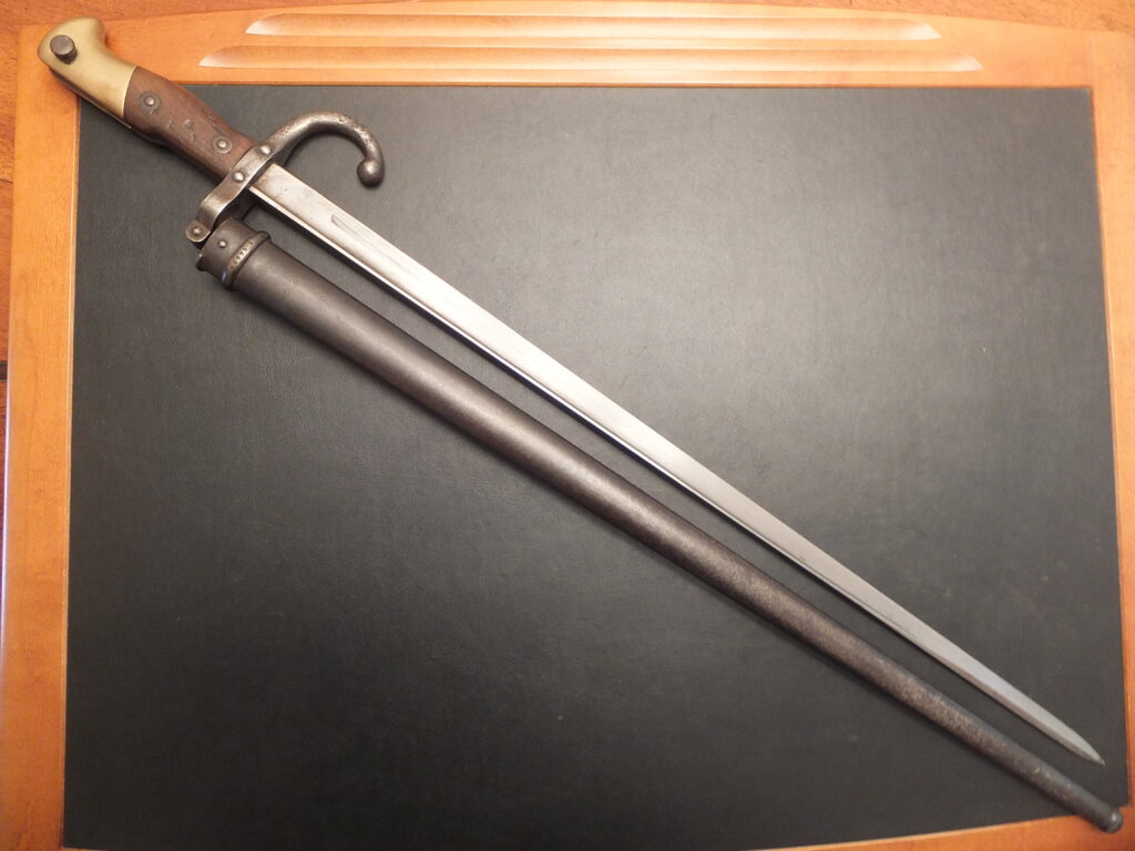 Baïonnette française bayonet, French bayonet, bayonet, baionnetta 1874 Gras