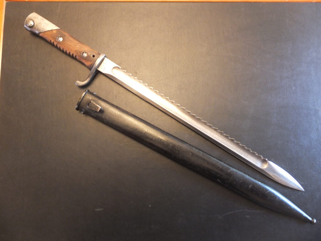 Baïonnette S.14 mS type 2, S15, Gottscho  bayonet, german bayonet, Mauser , bayonet, baionnette Allemande, dents de scie, sawback